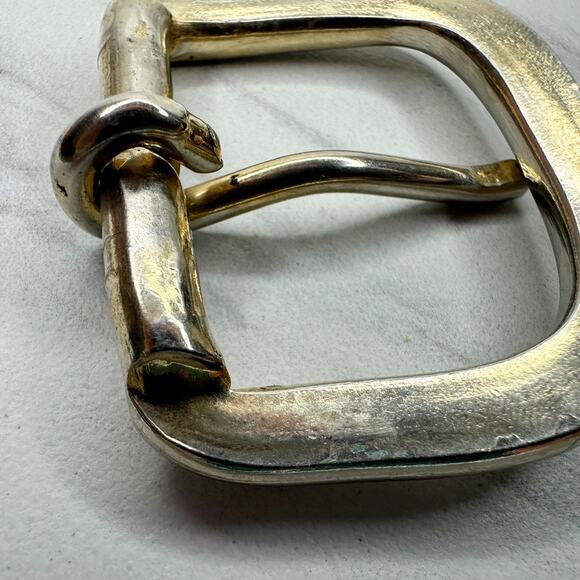 Silver Gold Tone Rounded Simple Belt Buckle Basic Classic ✨ - Picture 11 of 11